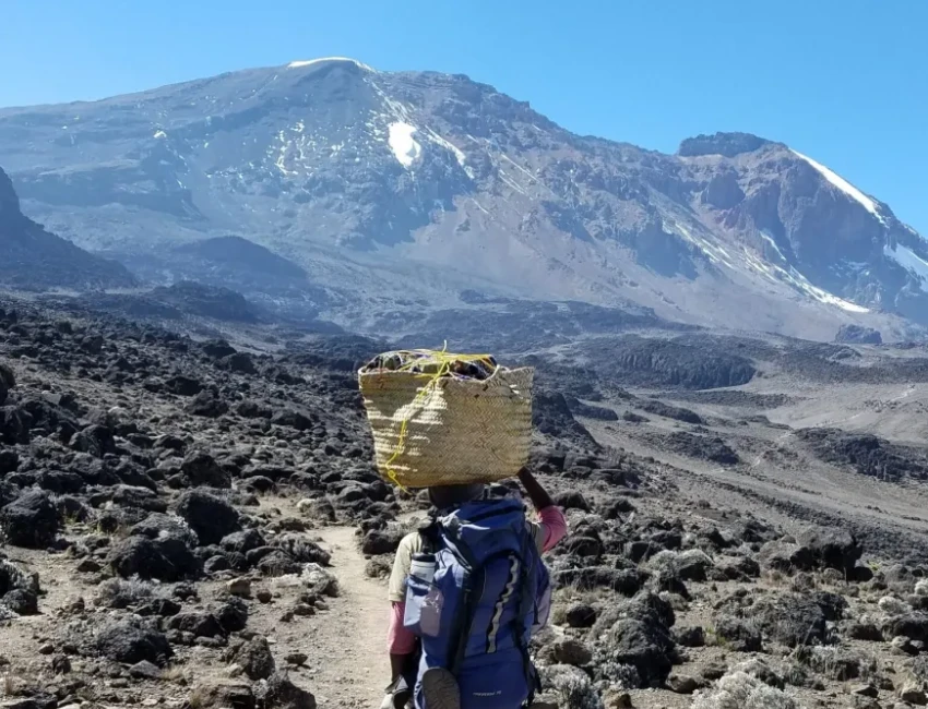 Kilimanjaro climbing