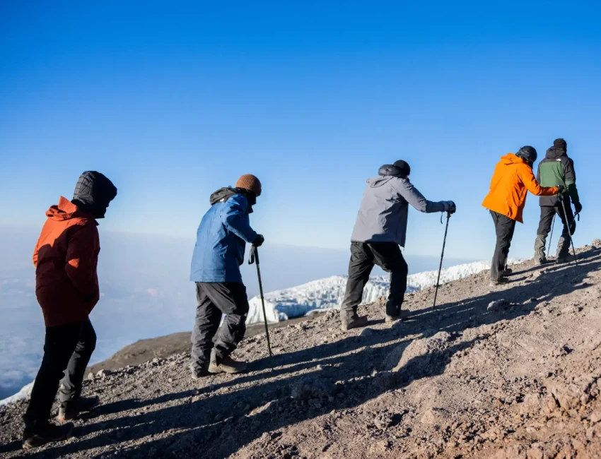 Kilimanjaro climbing