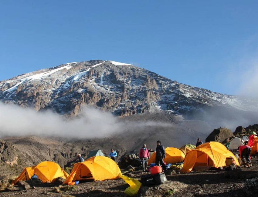 Kilimanjaro climbing