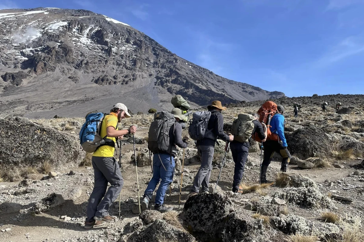 Kilimanjaro Trekking view