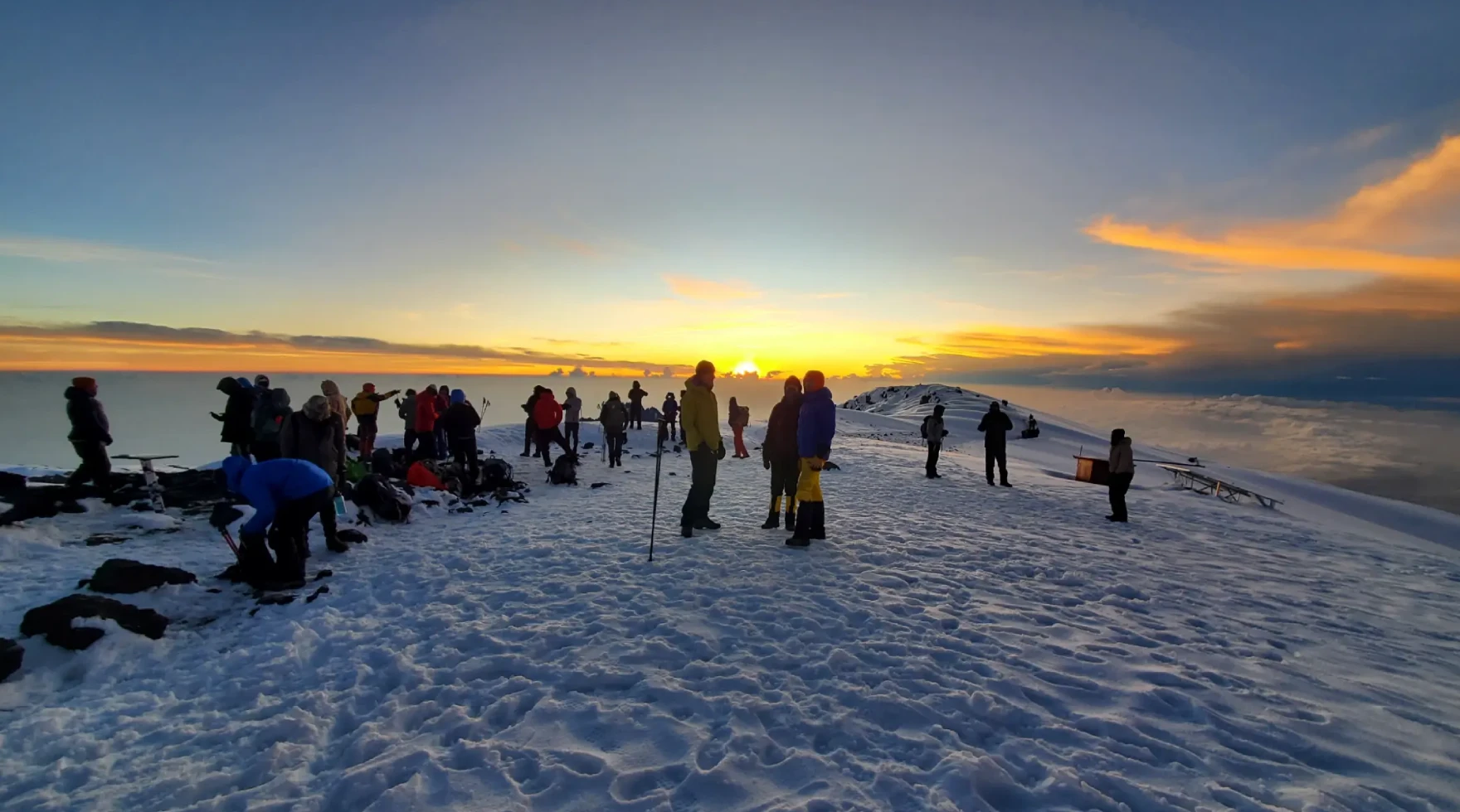 Kilimanjaro trekking view